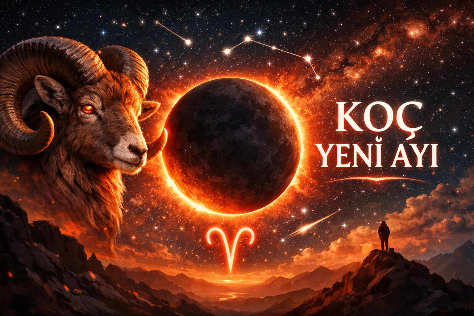 17 NİSAN KOÇ BURCUNDA SARSICI YENİ AY