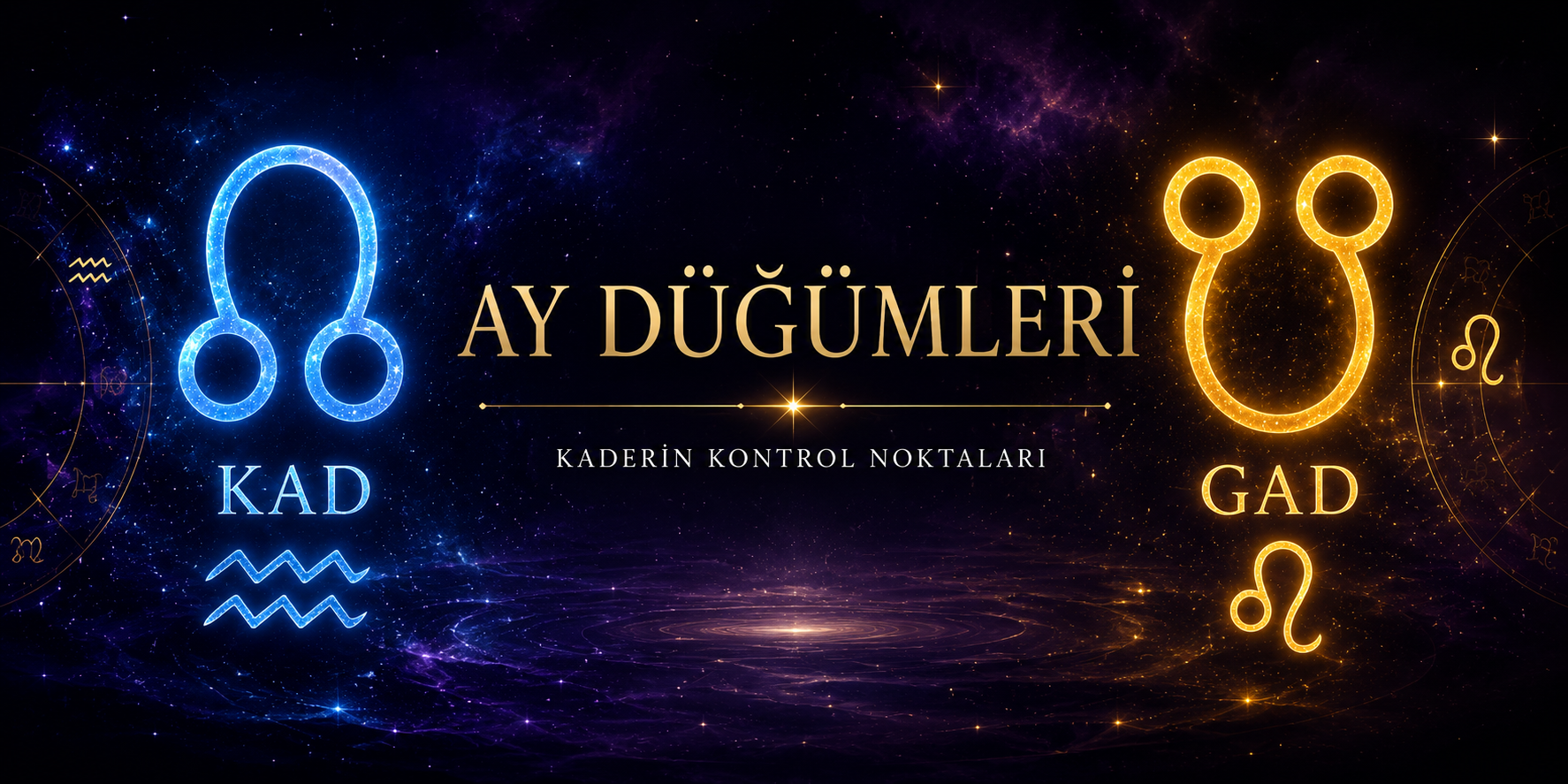 27 Temmuz itibariyle,  Kaderin Yönü Değişiyor! Ay Düğümleri Kova–Aslan Aksına Geçiyor.